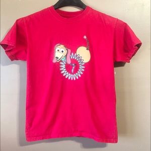 Vintage Hanes Kid Boys Size M Disney T-Shirt